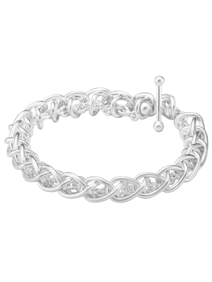 Georg Jensen Armband Weft Medium - Silver 20002033000M, handla denna klocka online eller i butik hos klockmaster