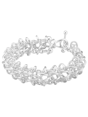 Georg Jensen Armband Weft - Silver 20002034000M, handla denna klocka online eller i butik hos klockmaster