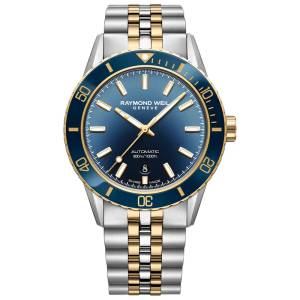 Raymond Weil Freelancer Diver 42mm 2775-SP3-50051, handla denna klocka online eller i butik hos klockmaster
