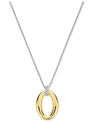 Ti Sento Classic Soft Oval Halsband - Guld 34091ZY/42, handla denna klocka online eller i butik hos klockmaster