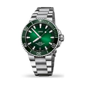 ORIS Aquis Date Calibre 400 43.5mm 40077634157MB, handla denna klocka online eller i butik hos klockmaster