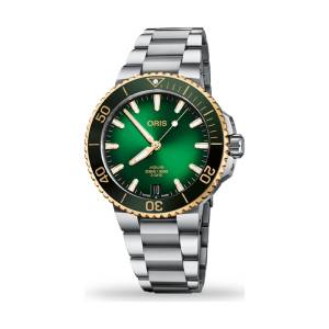 ORIS Aquis Date Caliber 400 41,5mm 40077696357MB, handla denna klocka online eller i butik hos klockmaster