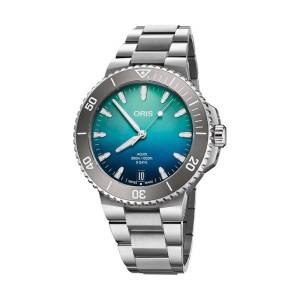 ORIS Aquis Great Barrier Reef Limited Edition IV 44mm 40077904185SET, handla denna klocka online eller i butik hos klockmaster