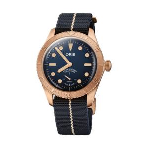 ORIS Divers Carl Brashear Cal. 401 Ltd Ed. 40mm 40177643185SET, handla denna klocka online eller i butik hos klockmaster