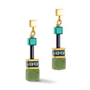 Coeur de Lion Örhängen med stift Green  490521-0500-, handla denna klocka online eller i butik hos klockmaster