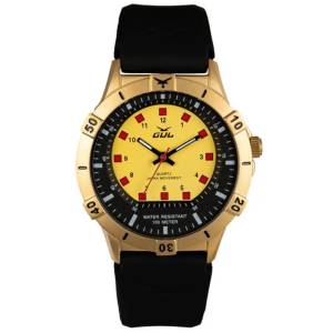GUL No 2 Gul/Svart 36mm 538313204BK, handla denna klocka online eller i butik hos klockmaster