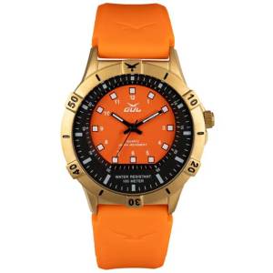 GUL No 2 Orange/Svart 36mm 538313210BK, handla denna klocka online eller i butik hos klockmaster
