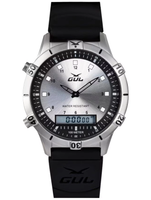 GUL No. 1 Ana-Digi 42mm 539014202BkBk, handla denna klocka online eller i butik hos klockmaster