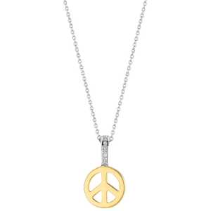 Ti Sento Milano Pendant - Silver och Guld 6803SY, handla denna klocka online eller i butik hos klockmaster