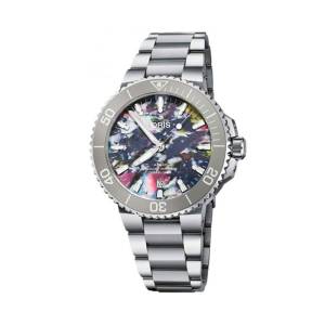 ORIS Aquis Date 42mm 73377664150MB, handla denna klocka online eller i butik hos klockmaster