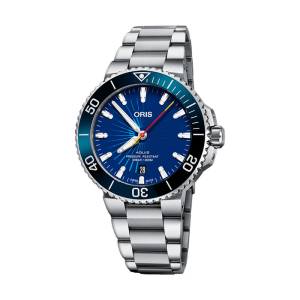 ORIS Aquis Sun Wu Kong  41mm 73377664185SET, handla denna klocka online eller i butik hos klockmaster