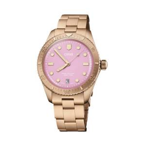 ORIS Divers 65 Bronze Date 38mm 73377713158MB, handla denna klocka online eller i butik hos klockmaster