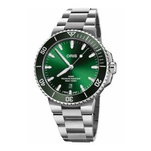 ORIS Aquis Date 43,5mm 73377894157MB, handla denna klocka online eller i butik hos klockmaster