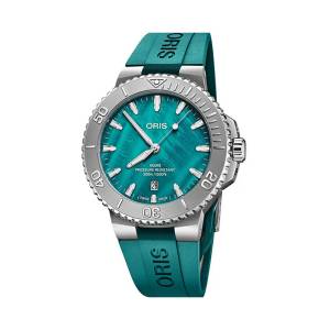 ORIS Aquis New York Harbor Limited Edition II 43.5mm 73377894187SET, handla denna klocka online eller i butik hos klockmaster