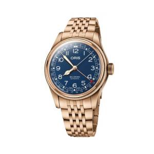 ORIS Big Crown Pointer Date Bronze 40mm 75477413165MB, handla denna klocka online eller i butik hos klockmaster