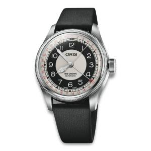 ORIS Big Crown Pointer Date Bullseye 38mm 75477794061LS, handla denna klocka online eller i butik hos klockmaster