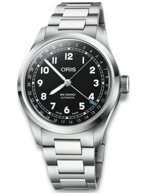 ORIS Big Crown Pointer Date 40mm 75477984064MB, handla denna klocka online eller i butik hos klockmaster