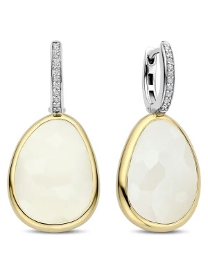 Ti Sento Drop Örhängen Luxury stone - Guld/Silver 78026MW, handla denna klocka online eller i butik hos klockmaster
