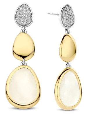 Ti Sento Drop Örhängen Luxury stone - Guld/Silver 78028MW, handla denna klocka online eller i butik hos klockmaster