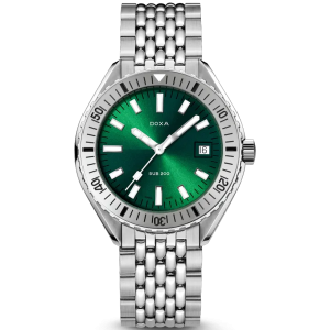 DOXA SUB 200 Sea Emerald 42mm 796.10.131.10, handla denna klocka online eller i butik hos klockmaster