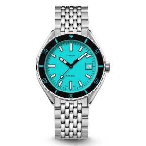 DOXA SUB 200 Aquamarine 42mm 799.10.241.10, handla denna klocka online eller i butik hos klockmaster