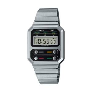 CASIO Vintage Iconic 38mm A100WE-1AEF, handla denna klocka online eller i butik hos klockmaster