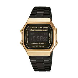 CASIO Vintage Iconic 36.5mm A168WEGB-1BEF, handla denna klocka online eller i butik hos klockmaster
