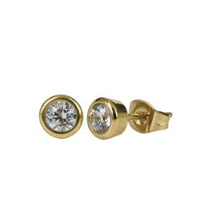 Astrid och Agnes Örhängen Milla - Guld AA357460, handla denna klocka online eller i butik hos klockmaster