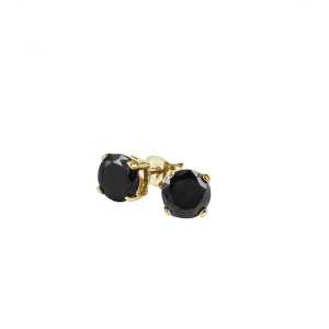 Astrid och Agnes Örhängen Ida - Svart / Guld AA357521, handla denna klocka online eller i butik hos klockmaster