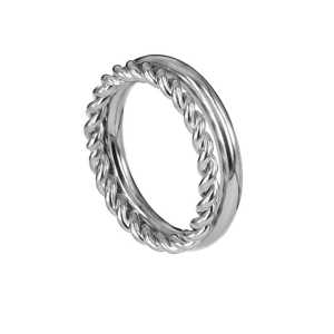 Astrid och Agnes Ring Twist Small - Stål AA358184, handla denna klocka online eller i butik hos klockmaster