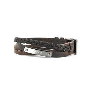 AROCK Armband Icon - Brunt och silver AA361610, handla denna klocka online eller i butik hos klockmaster