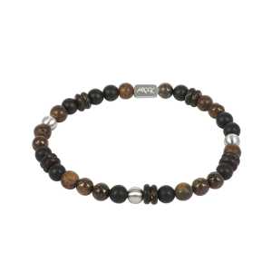 AROCK Armband Eddie - Svart / Brunt AA363096, handla denna klocka online eller i butik hos klockmaster