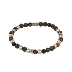 AROCK Armband Eddie - Brunt och stål AA363751, handla denna klocka online eller i butik hos klockmaster