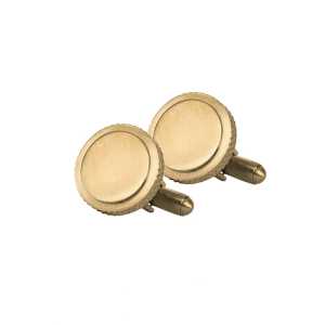AROCK Manschettknappar Plex - Guld AA364840, handla denna klocka online eller i butik hos klockmaster