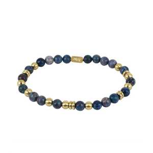 AROCK Armband Eddie - Navy / Guld AA366318, handla denna klocka online eller i butik hos klockmaster