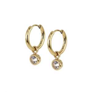 Astrid och Agnes Örhängen Lilly - Guld AA370094, handla denna klocka online eller i butik hos klockmaster