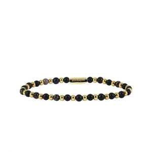 Astrid och Agnes Armband Miza - Svart / Guld AA370339, handla denna klocka online eller i butik hos klockmaster
