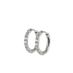 Astrid och Agnes Örhängen Lucy Medium - Silver AA370476, handla denna klocka online eller i butik hos klockmaster