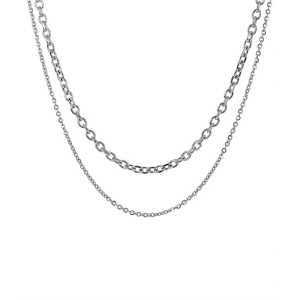 Astrid och Agnes Halsband Willow - Silver AA371084, handla denna klocka online eller i butik hos klockmaster
