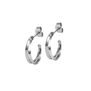 Astrid och Agnes Örhängen Chelsea Small - Silver AA371183, handla denna klocka online eller i butik hos klockmaster