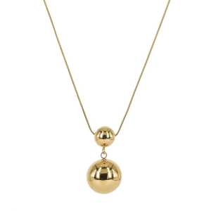 Astrid och Agnes Halsband Essie - Guld AA371350, handla denna klocka online eller i butik hos klockmaster
