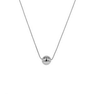 Astrid och Agnes Halsband Essie - Stål AA371947, handla denna klocka online eller i butik hos klockmaster