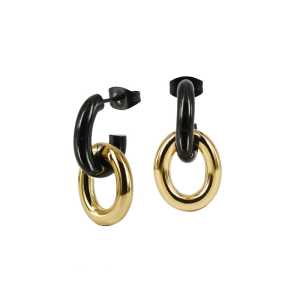 Astrid och Agnes Örhängen Ruby – Svart Guld AA373101, handla denna klocka online eller i butik hos klockmaster
