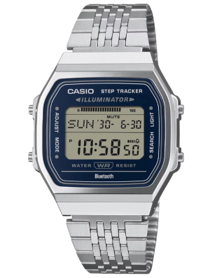 CASIO Vintage Iconic Bluetooth 38mm ABL-100WE-2AEF, handla denna klocka online eller i butik hos klockmaster