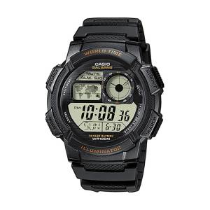 CASIO Timeless World Time 45mm AE-1000W-1AVEF, handla denna klocka online eller i butik hos klockmaster