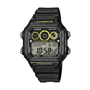 CASIO Timeless 42mm AE1300WH1AVEF, handla denna klocka online eller i butik hos klockmaster
