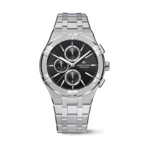 Maurice Lacroix Aikon Quartz Chronograph 42mm AI1118-SS002-330-1, handla denna klocka online eller i butik hos klockmaster