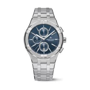 Maurice Lacroix Aikon Quartz Chronograph 42mm AI1118-SS002-430-1, handla denna klocka online eller i butik hos klockmaster