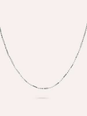 By Sofia Wistam Ocean Muse - Silverhalsband B9051ADJX-S, handla denna klocka online eller i butik hos klockmaster