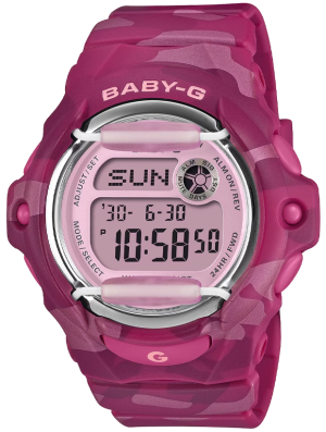 CASIO Baby-G 42.5mm Camo BG-169CM-4ER, handla denna klocka online eller i butik hos klockmaster